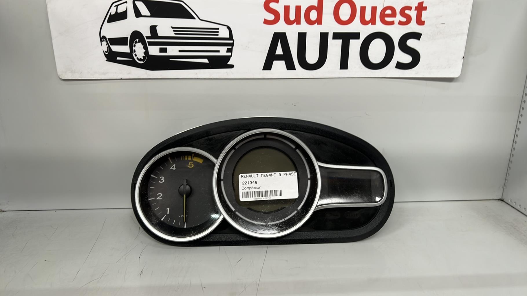 Compteur RENAULT MEGANE 3 PHASE 1 Diesel - 1