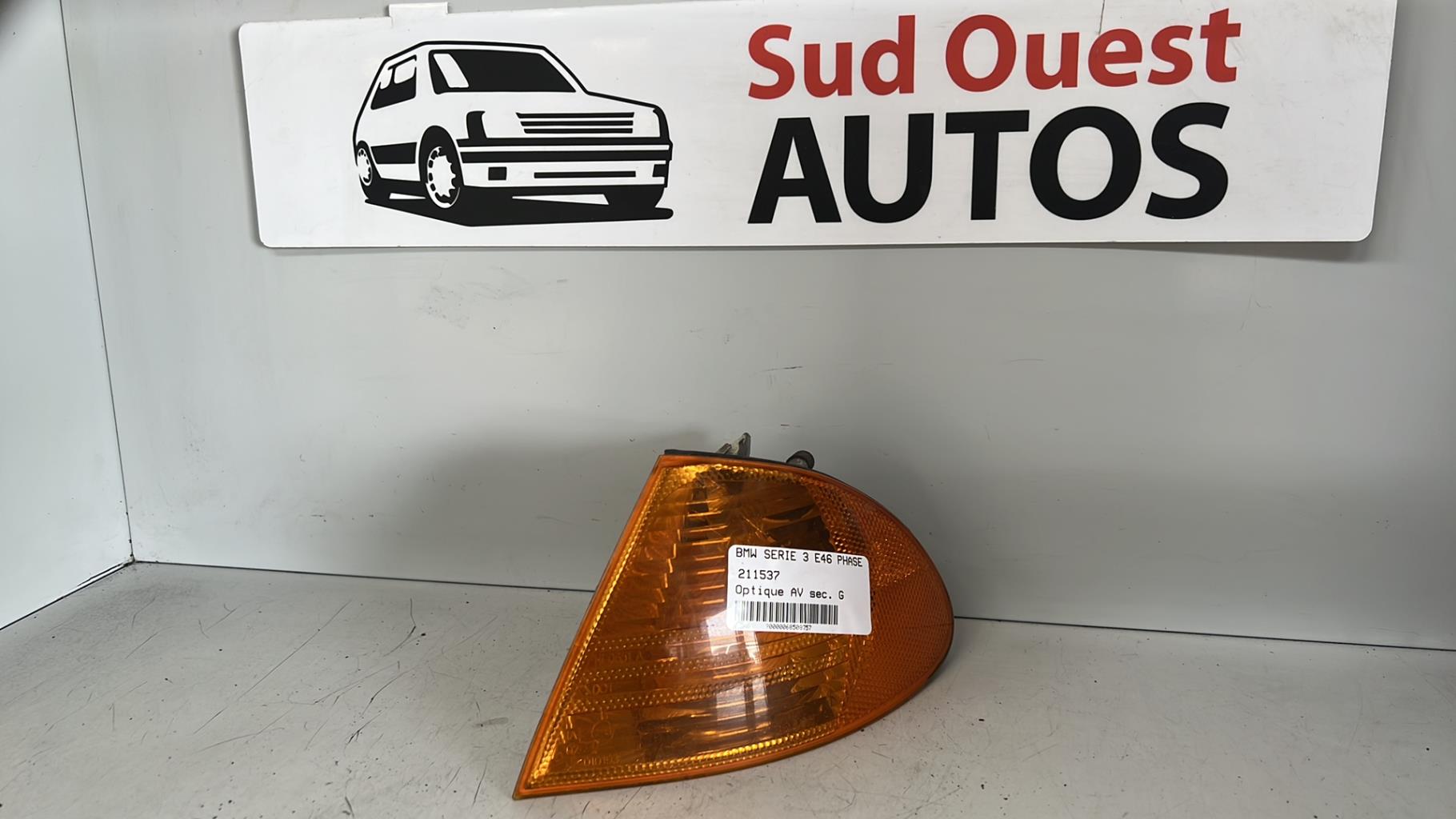 Optique avant secondaire gauche (feux)(clignotant) BMW SERIE 3 E46 PHASE 1 Diesel - 1