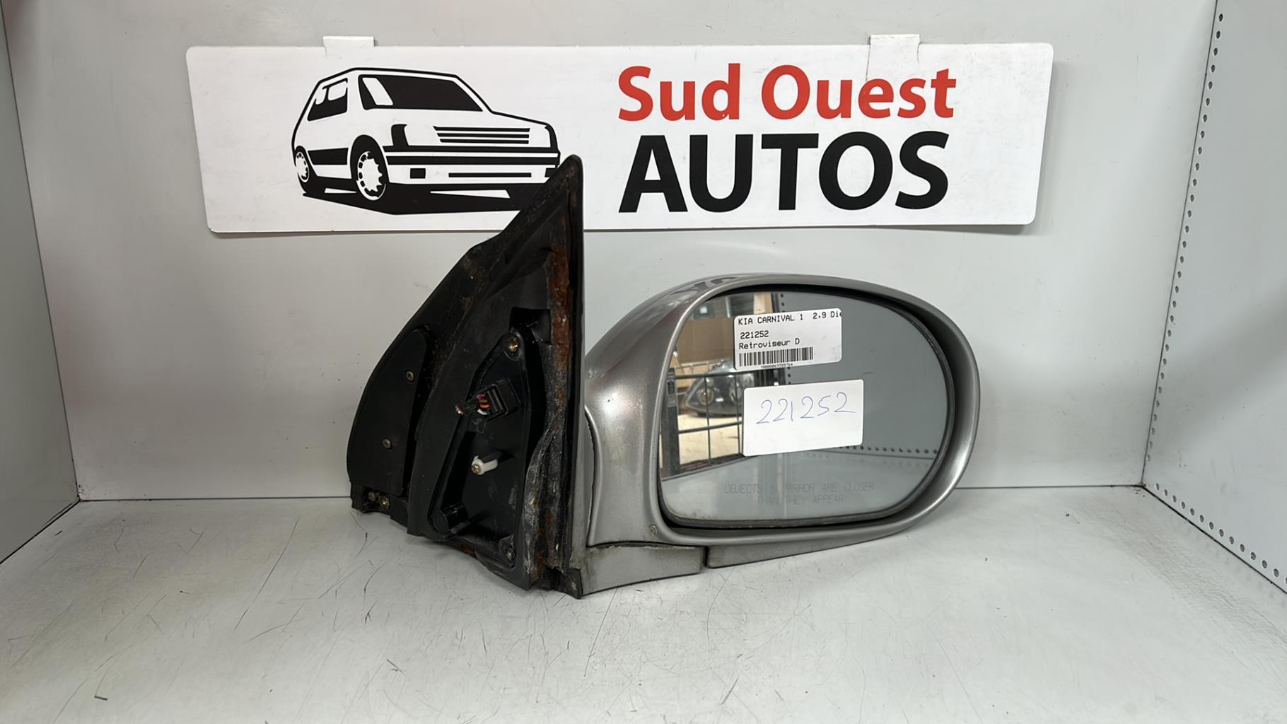 Retroviseur droit KIA CARNIVAL 1 Diesel - 1