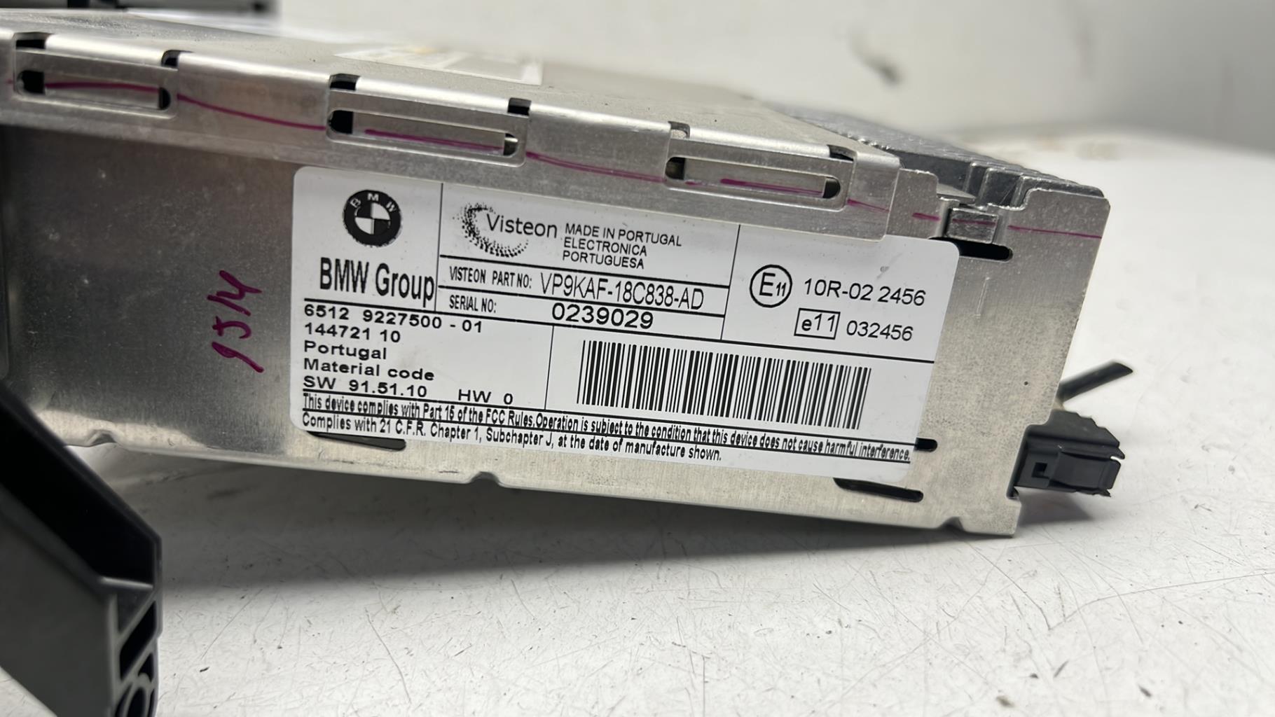 Autoradio d'origine BMW SERIE 1 E81 Diesel - 1