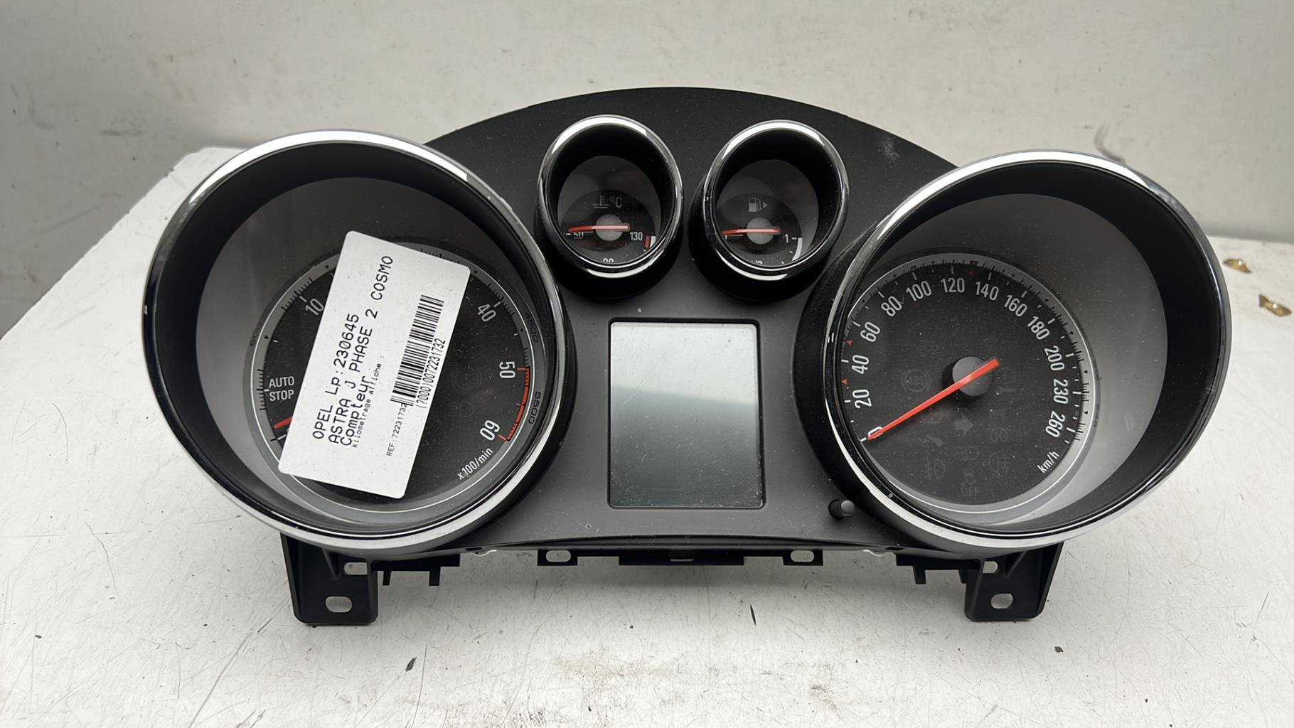 Compteur OPEL ASTRA J PHASE 2 Diesel - 1