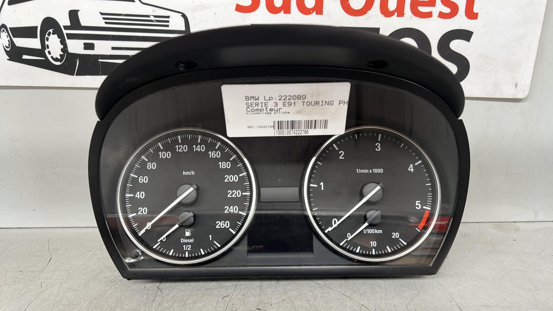 Compteur BMW SERIE 3 E91 TOURING PHASE 2 BREAK Diesel - 1