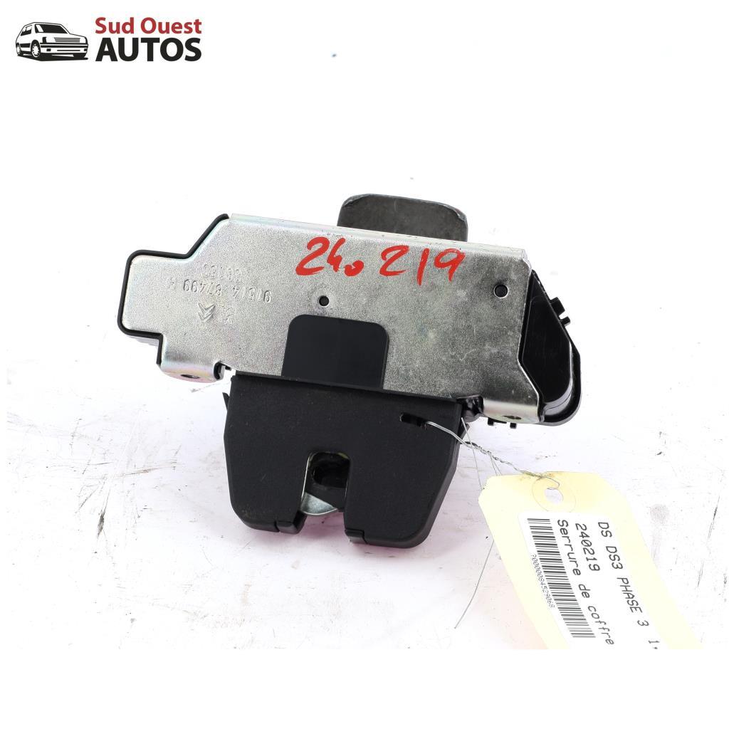 Serrure de coffre DS DS3 PHASE 3 Diesel - 1