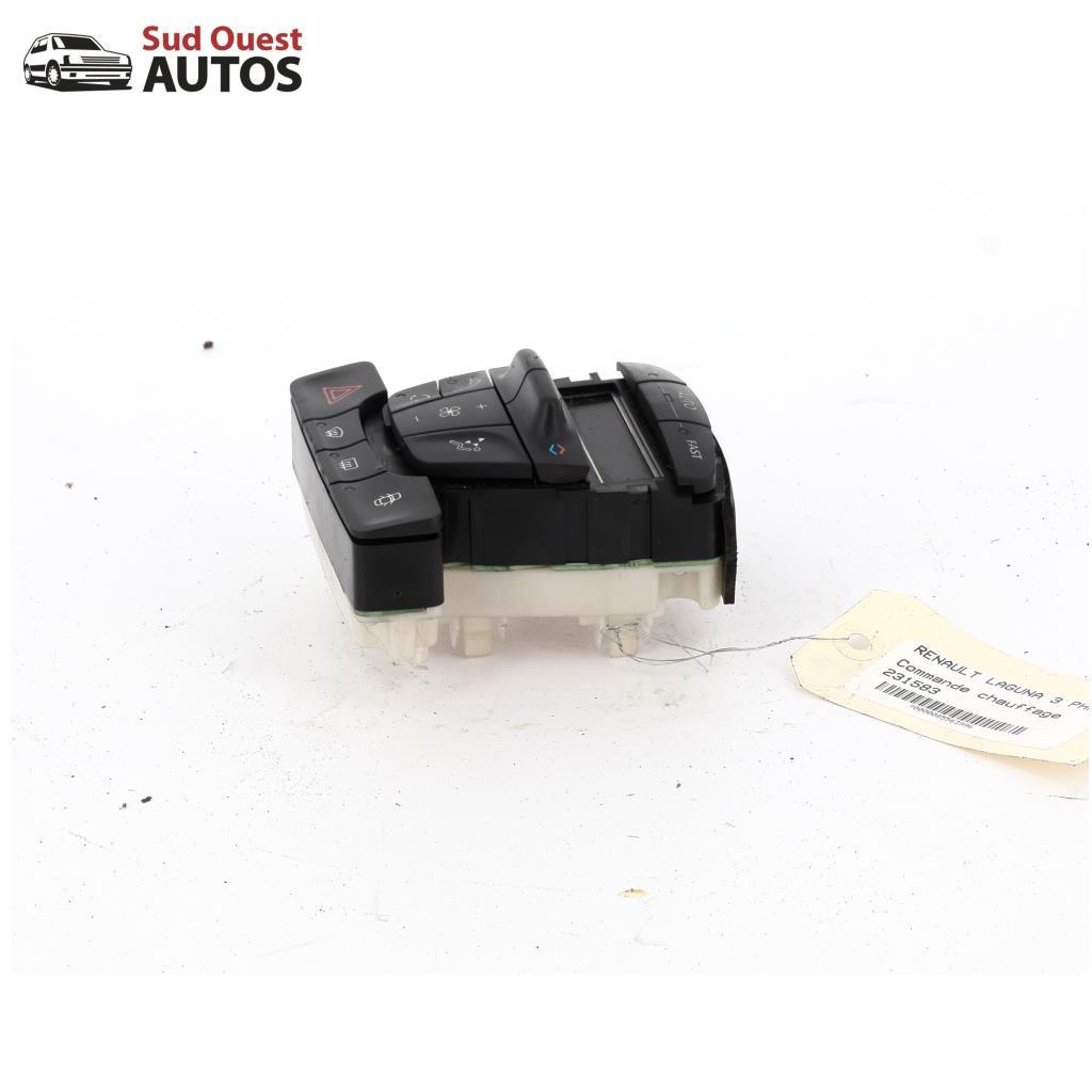 Commande chauffage RENAULT LAGUNA 3 PHASE 1 Diesel - 1