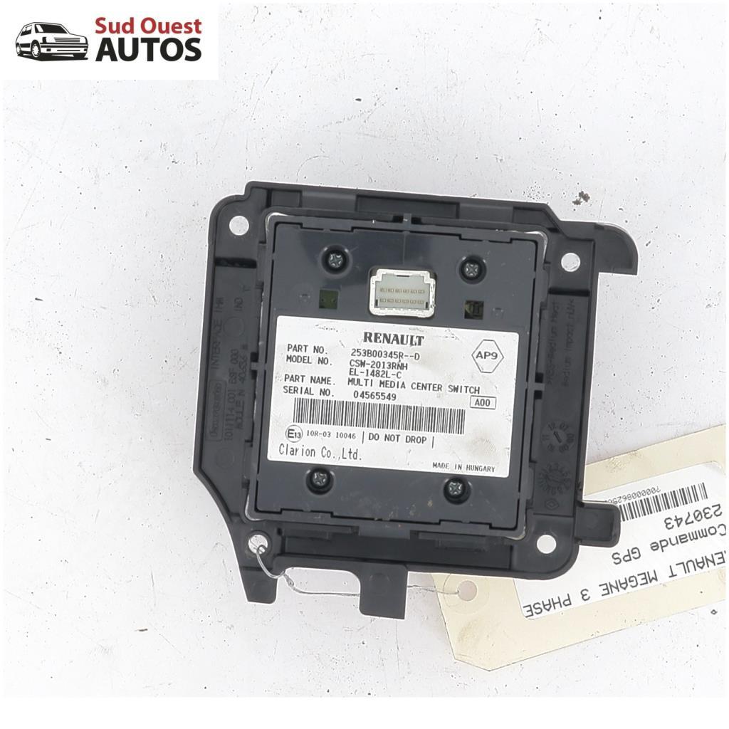 Commande GPS RENAULT MEGANE 3 PHASE 3 Diesel - 1