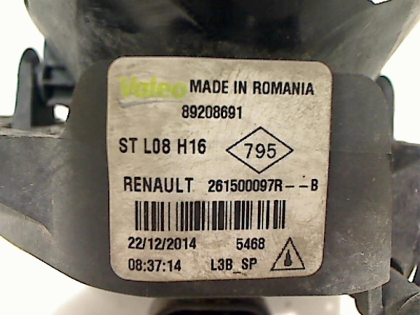 Gruppo ottico anteriore secondario sinistro (luci)(freccia) RENAULT CLIO 4 PHASE 1 Diésel - 1