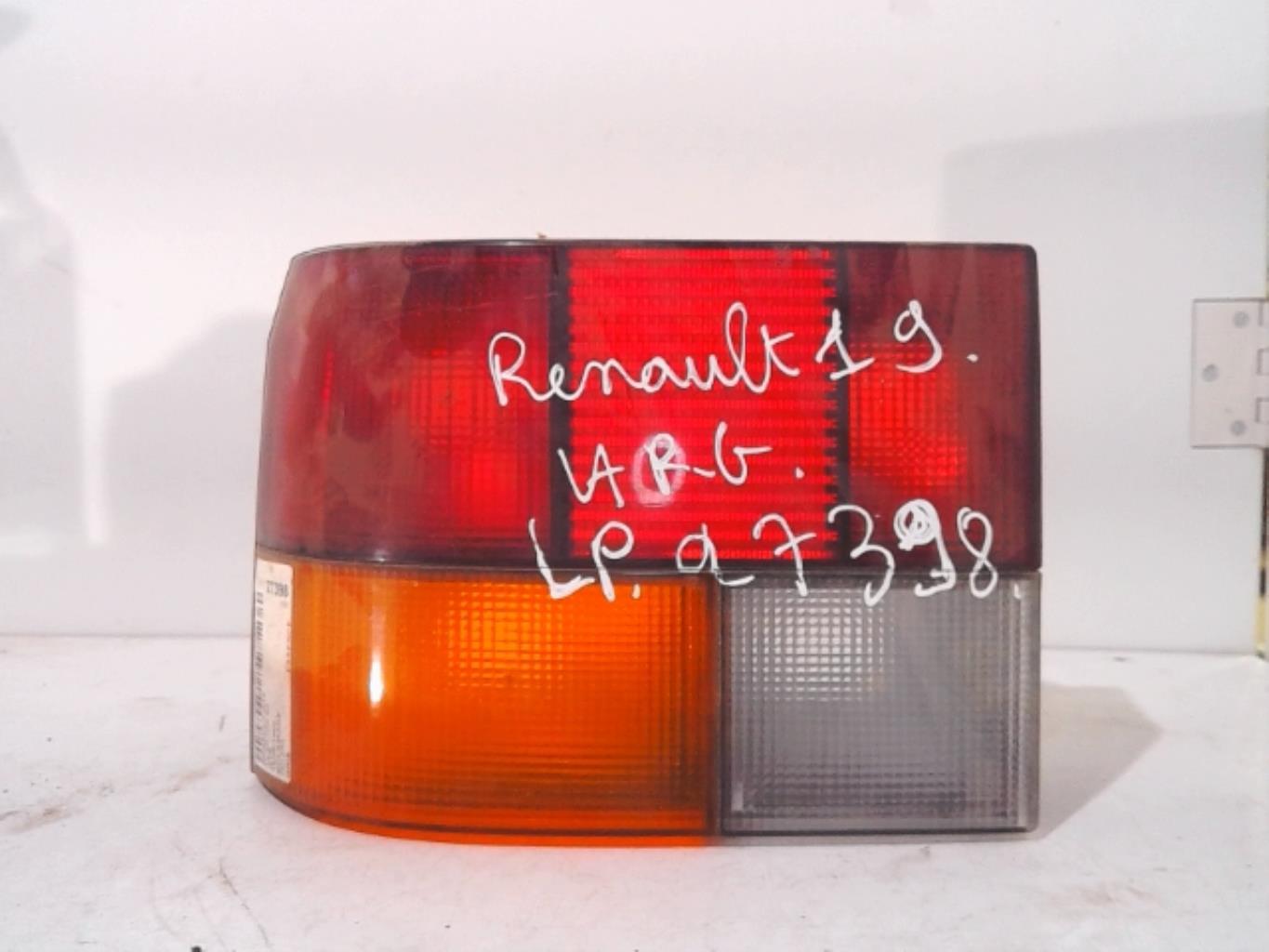 Fanale posteriore principale sinistro (luci) RENAULT R19 PHASE 1 Gasolina - 1