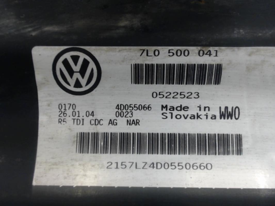 Ponte posteriore VOLKSWAGEN TOUAREG 1 PHASE 1 Diésel - 1