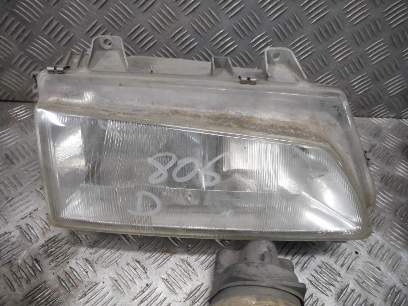 Gruppo ottico anteriore principale destro (luci)(faro) PEUGEOT 806  - 1