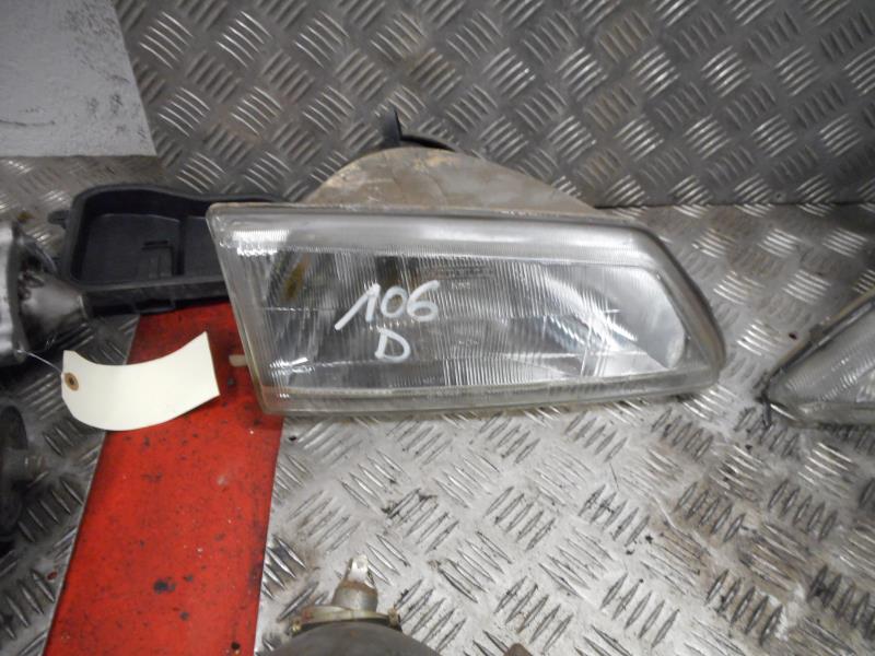 Gruppo ottico anteriore principale destro (luci)(faro) PEUGEOT 106  - 1
