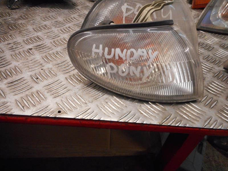 Gruppo ottico anteriore secondario destro (luci)(freccia) HYUNDAI PONY 1992  - 1