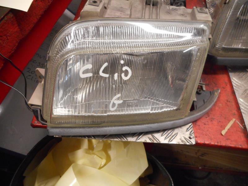 Gruppo ottico anteriore principale sinistro (luci)(faro) RENAULT CLIO 1 PHASE 1  - 1