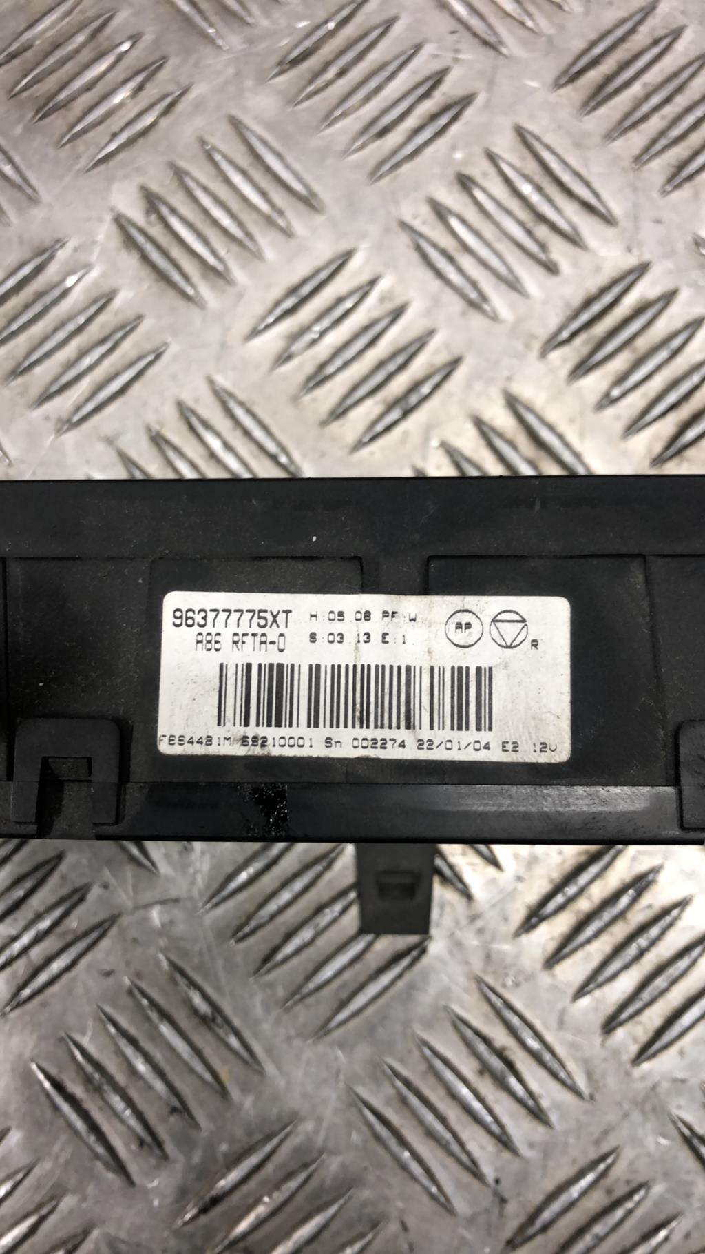 Commande chauffage CITROEN C2 PHASE 1 Essence - 1