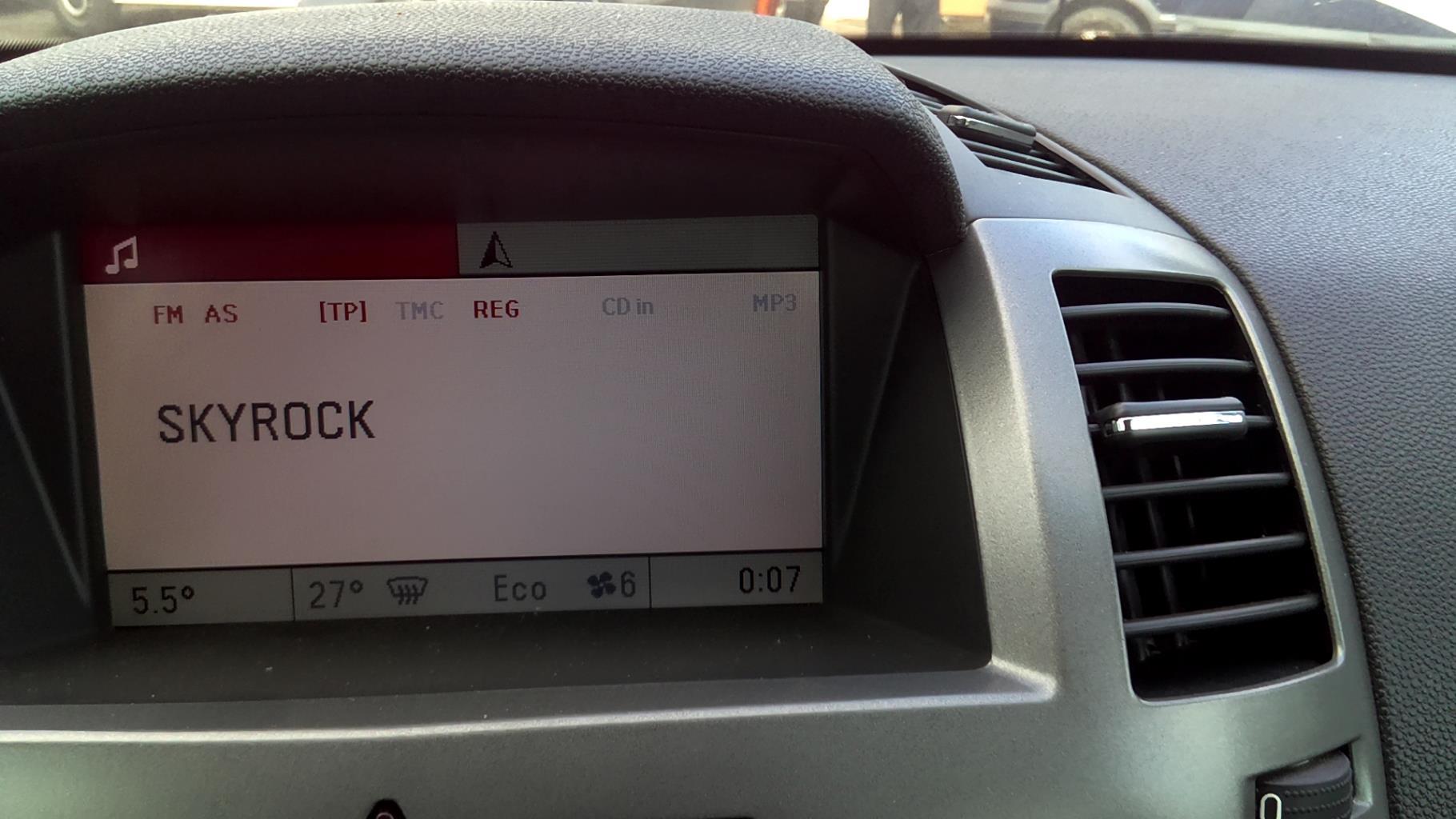Ecran GPS OPEL ZAFIRA Diesel - 1