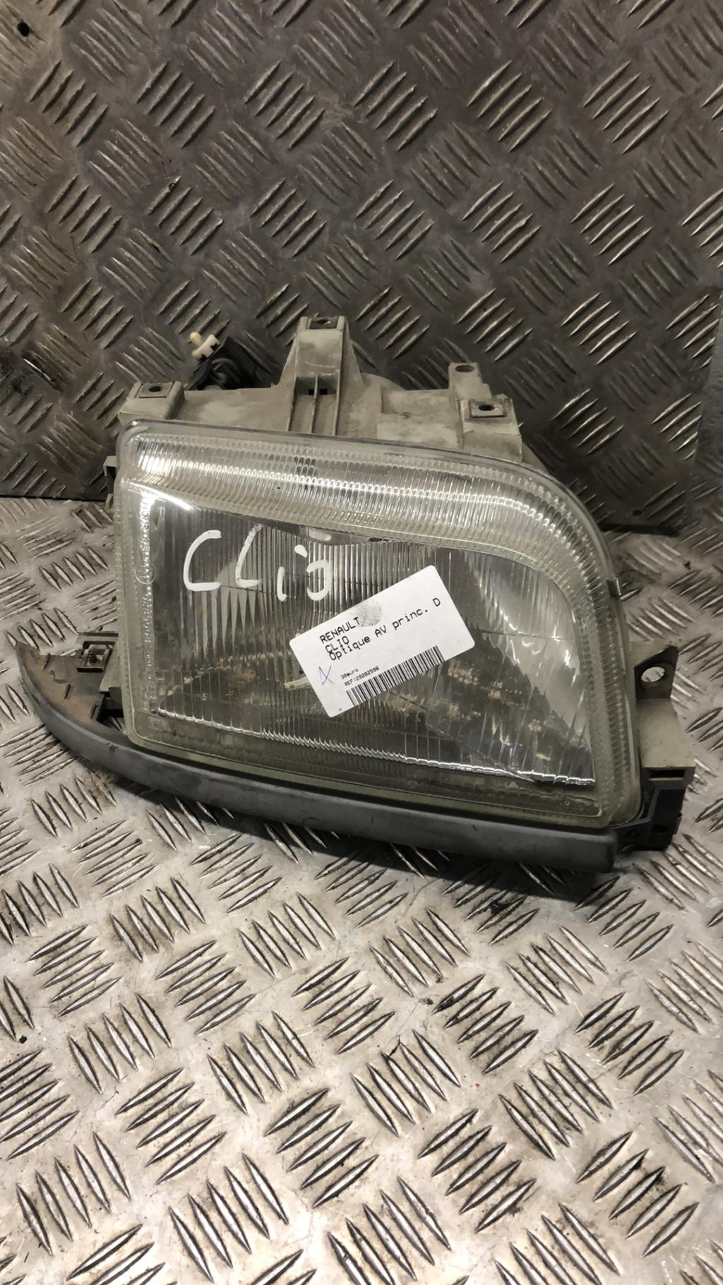 Gruppo ottico anteriore principale destro (luci)(faro) RENAULT CLIO 1 PHASE 1  - 1