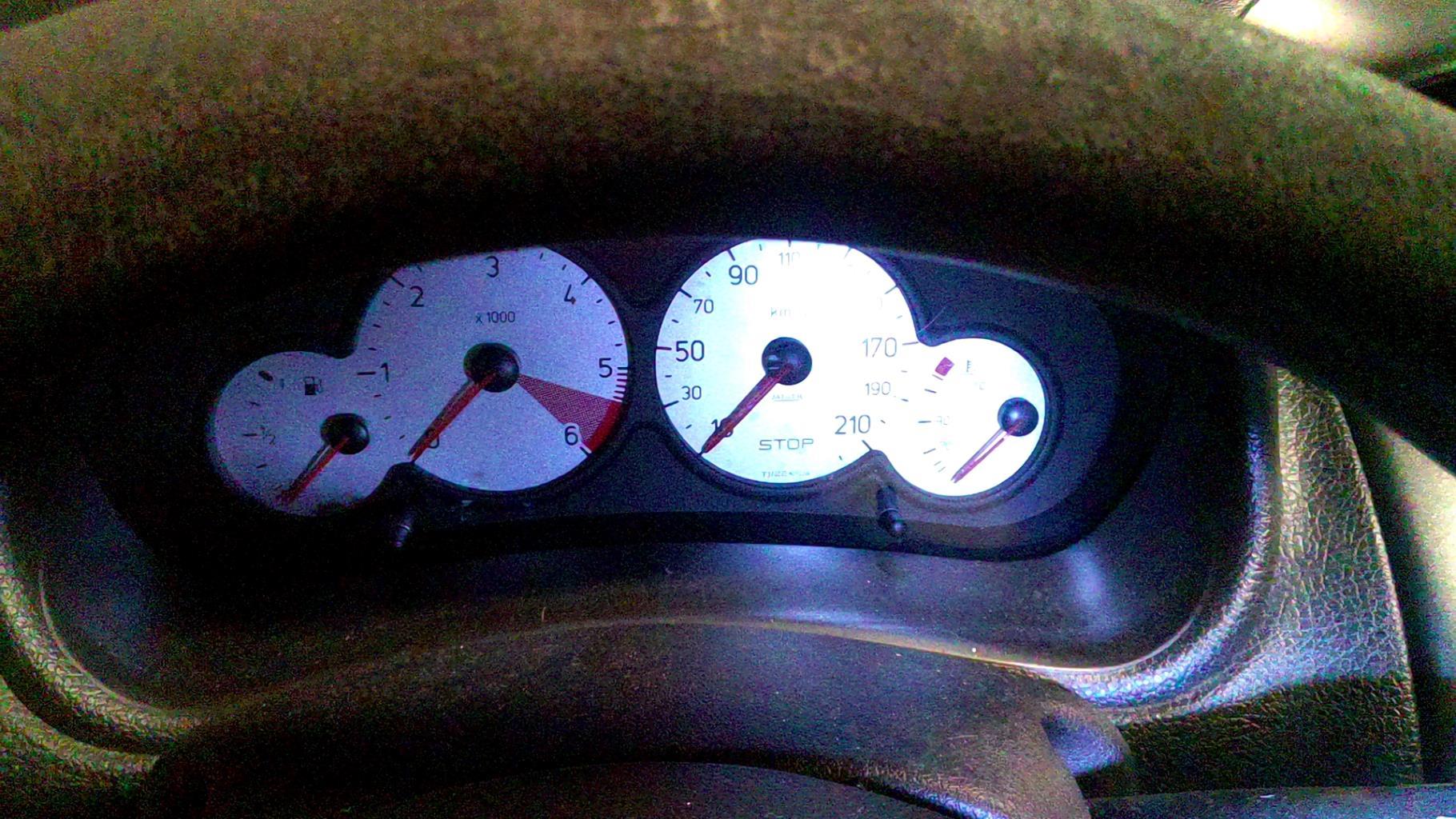 Compteur PEUGEOT 206 PHASE 1 Diesel - 1