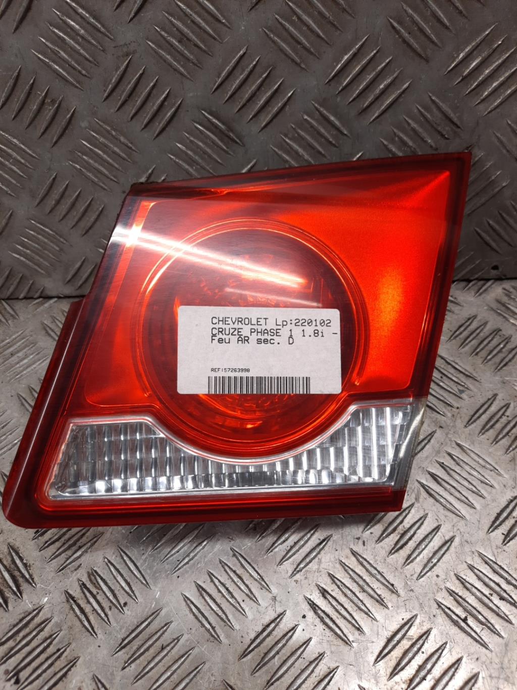 Gruppo ottico posteriore secondario destro (luci) CHEVROLET CRUZE PHASE 1 Gasolina - 1