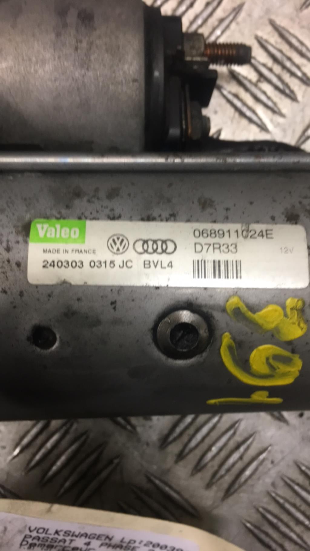 Motorino avviamento VOLKSWAGEN PASSAT 4 PHASE 2 Diésel - 1