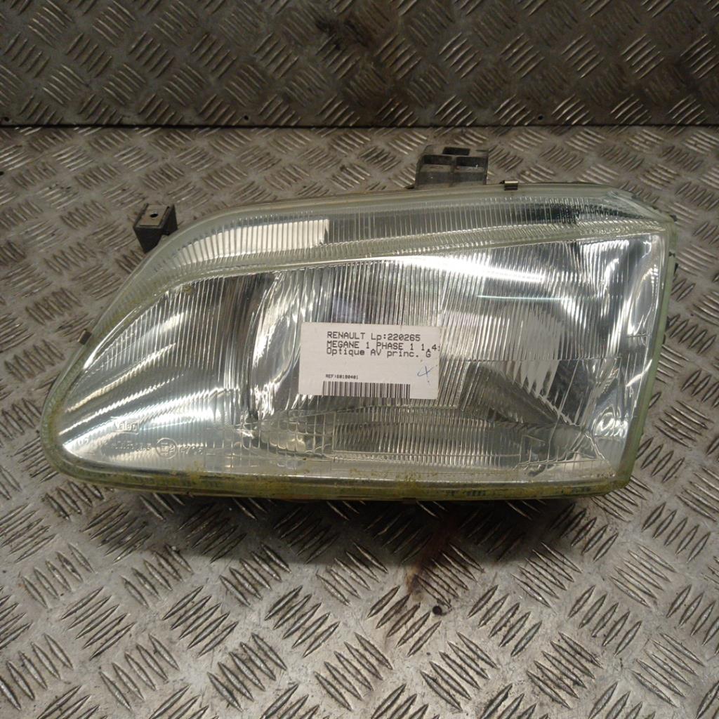 Gruppo ottico anteriore principale sinistro (luci)(faro) RENAULT MEGANE 1 PHASE 1 Gasolina - 1