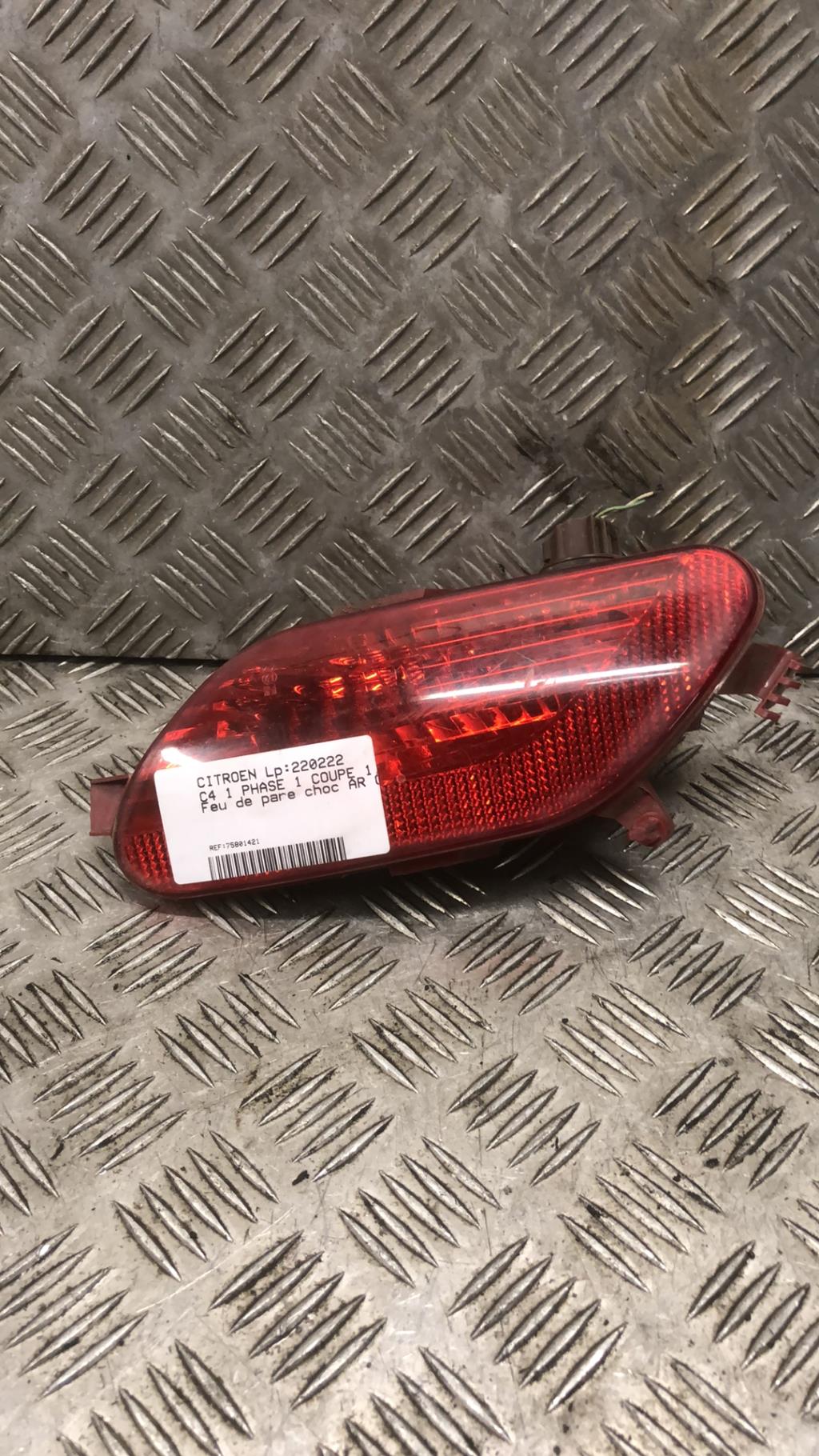 Luce paraurti posteriore sinistra CITROEN C4 1 PHASE 1 COUPE Diésel - 1