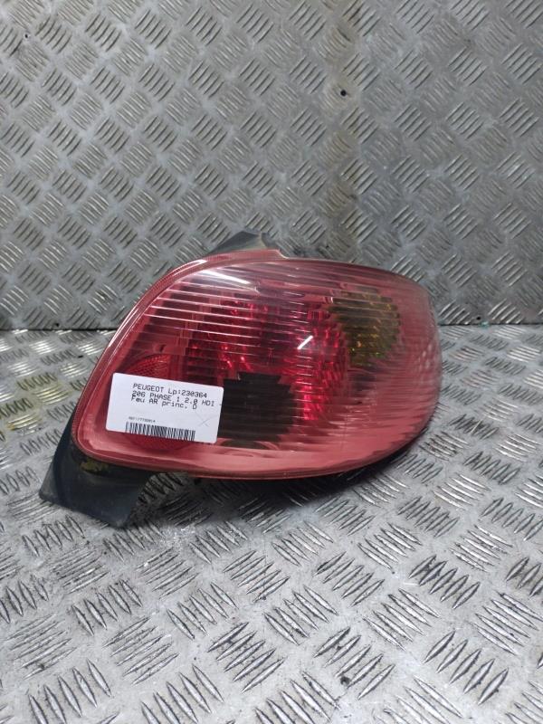 Fanale posteriore principale destro (luci) PEUGEOT 206 PHASE 1 Diésel - 1
