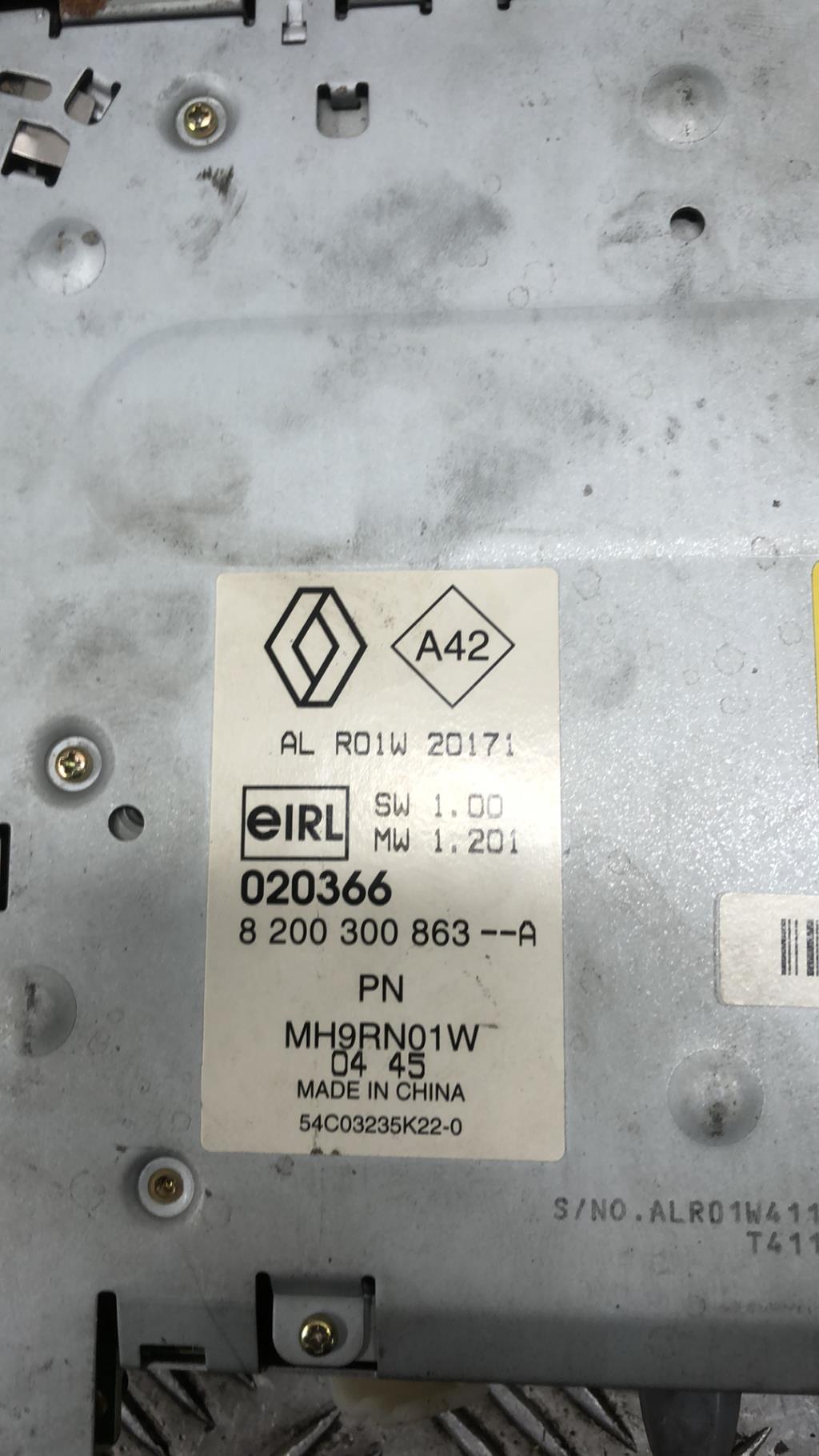 Autoradio RENAULT SCENIC 2 PHASE 1 Diesel - 1