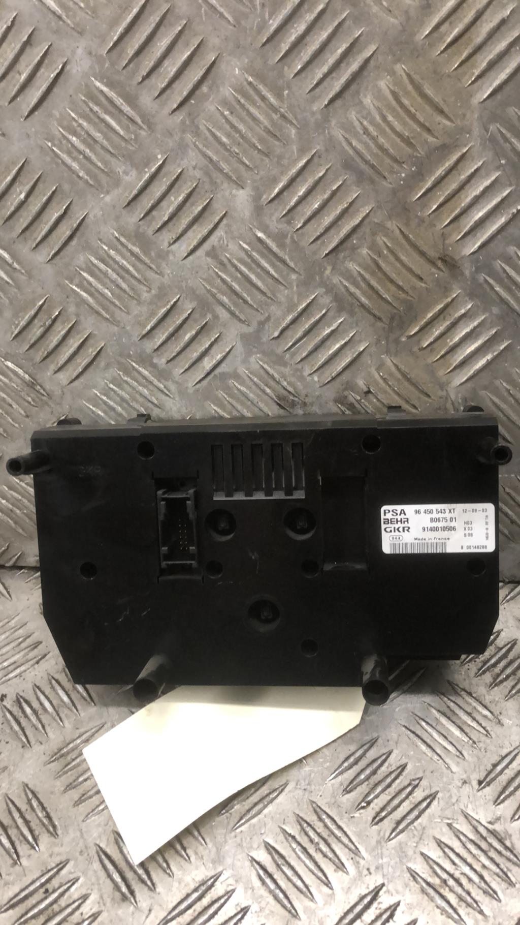 Commande chauffage CITROEN XSARA PICASSO PHASE 1 Diesel - 1