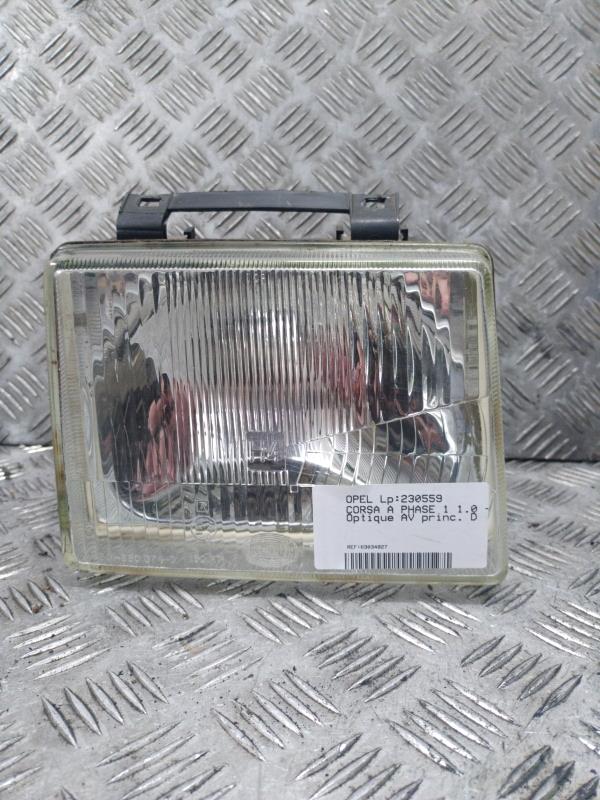 Gruppo ottico anteriore principale destro (luci)(faro) OPEL CORSA A PHASE 1  - 1