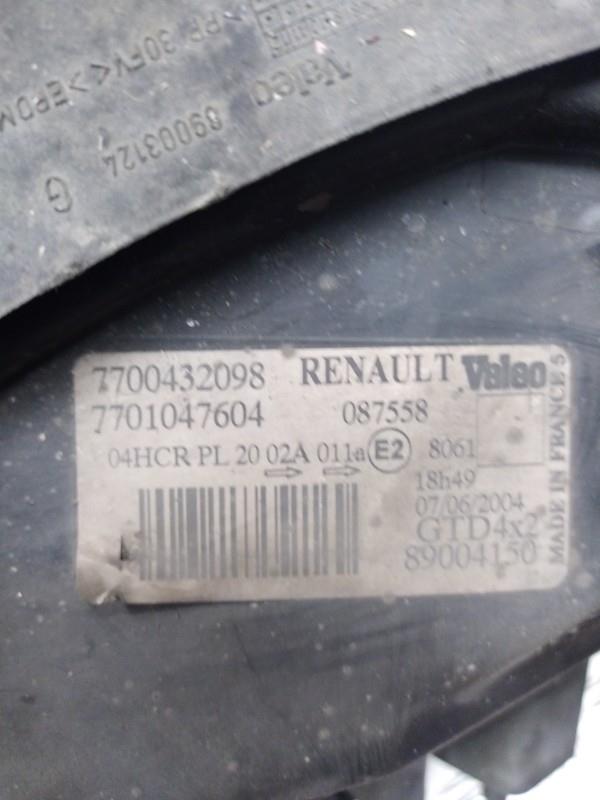 Gruppo ottico anteriore principale sinistro (luci)(faro) RENAULT SCENIC 1 PHASE 2 Gasolina - 1