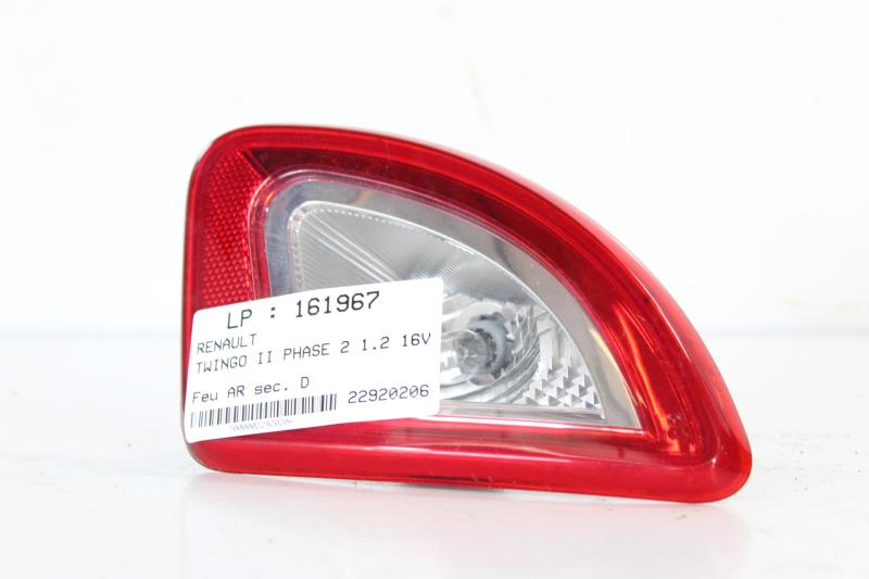 Feu arriere secondaire droit (feux) RENAULT TWINGO 2 PHASE 2 Essence - 1
