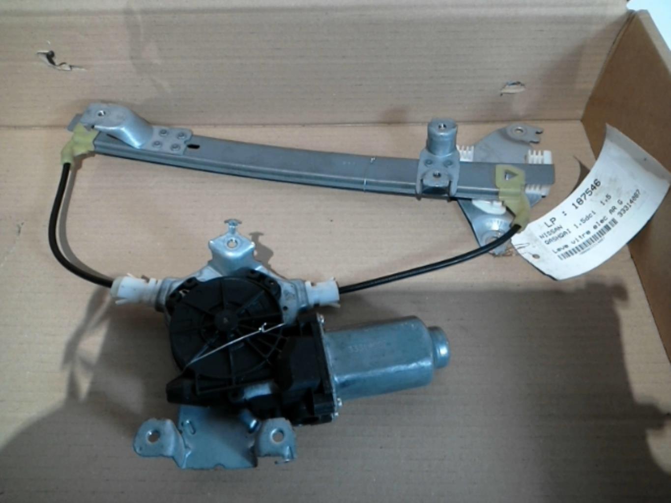 Alzacristalli elettrico posteriore sinistro NISSAN QASHQAI 1 PHASE 2 Diésel - 1