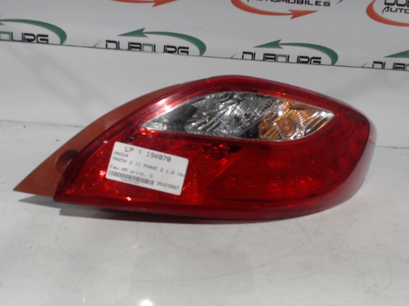 Feu arriere principal droit (feux) MAZDA 2 2 PHASE 2 Essence - 1