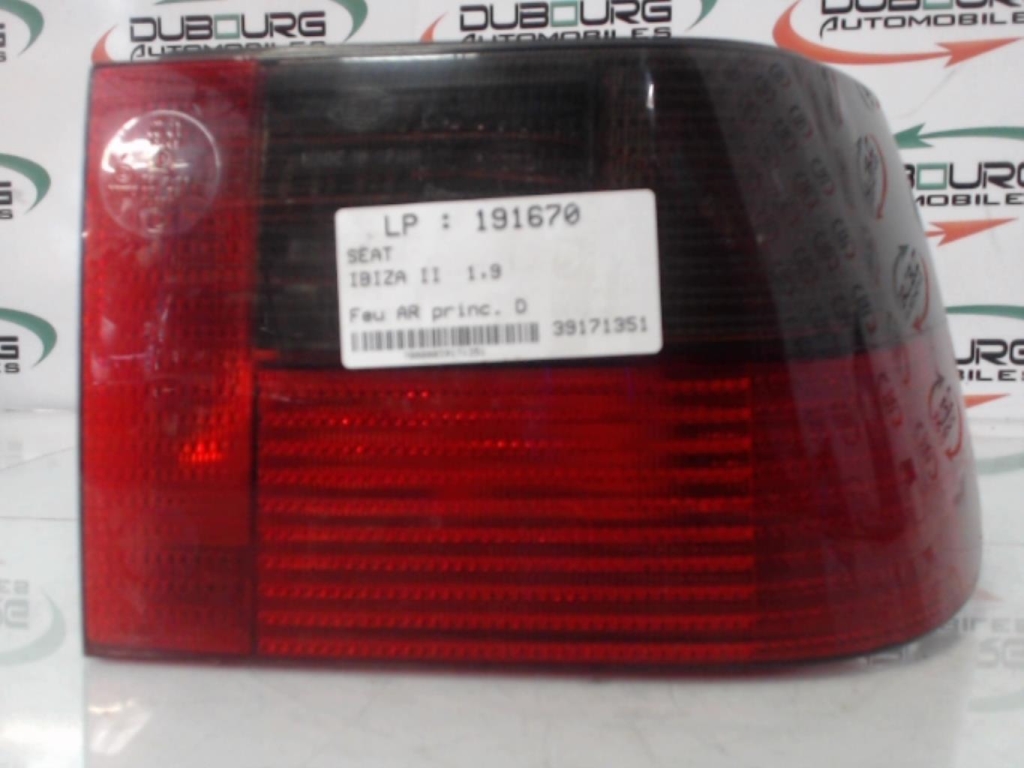 Fanale posteriore principale destro (luci) SEAT IBIZA 2 PHASE 2 Diésel - 1