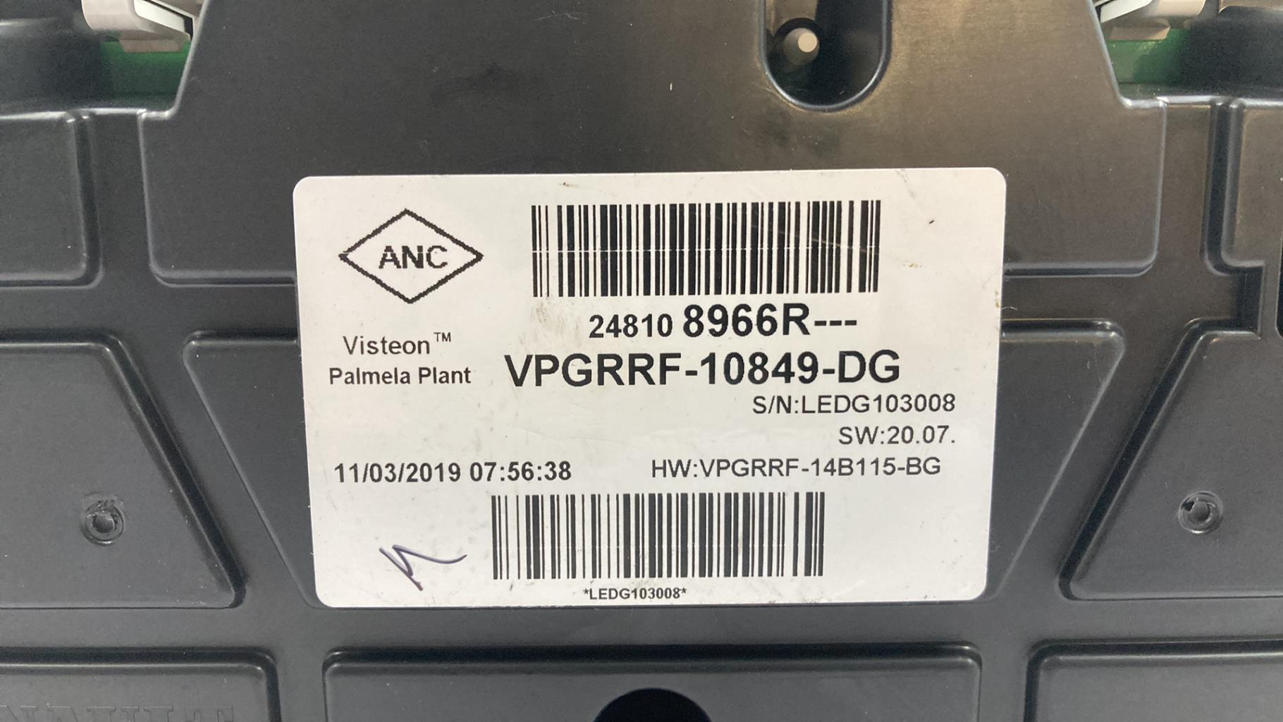 Compteur RENAULT CLIO 4 PHASE 2 Diesel - 1