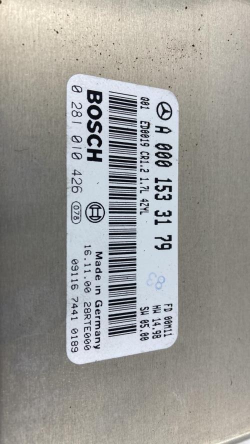 Image Calculateur moteur - MERCEDES CLASSE A 168