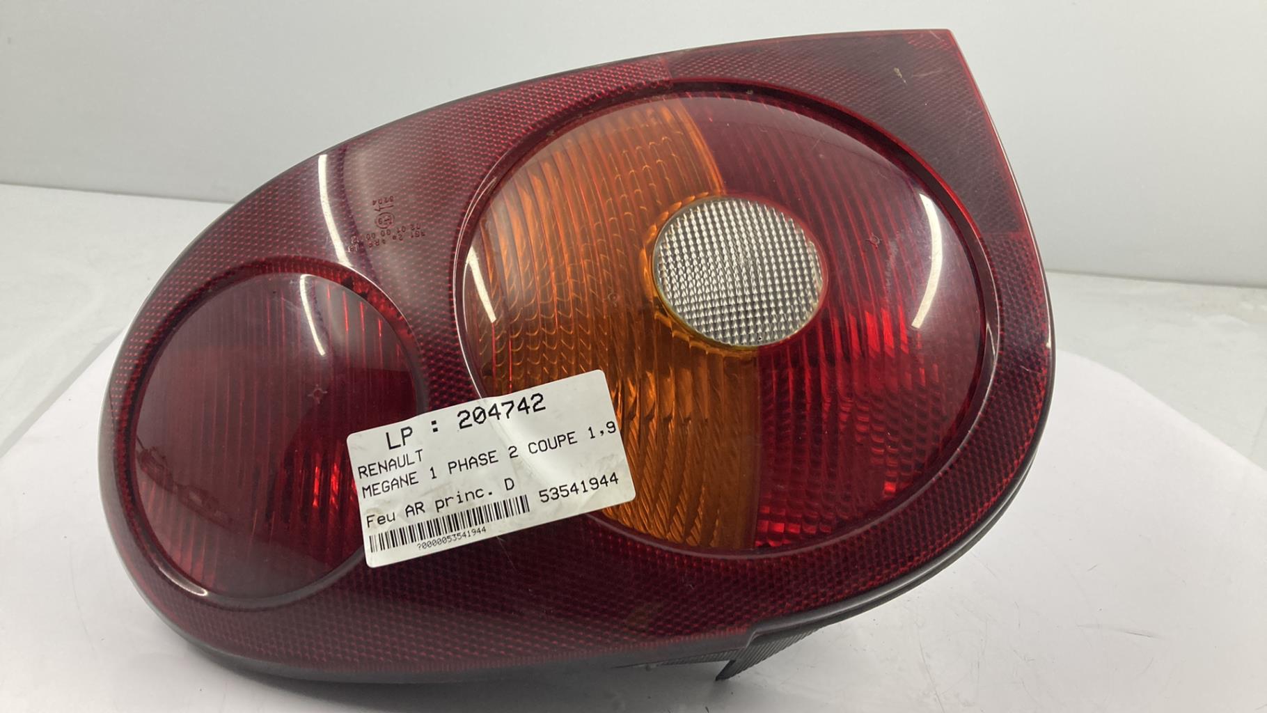 Fanale posteriore principale destro (luci) RENAULT MEGANE 1 PHASE 2 COUPE Diésel - 1