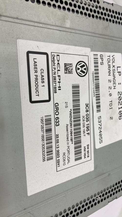 Image GPS - VOLKSWAGEN TOURAN 2