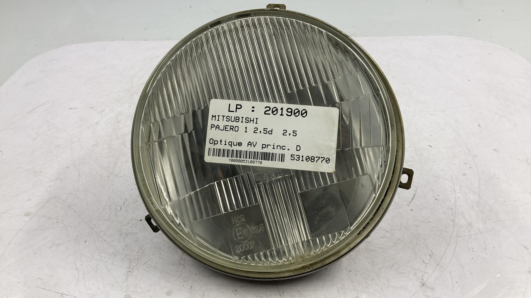 Gruppo ottico anteriore principale destro (luci)(faro) MITSUBISHI PAJERO 1 Diésel - 1