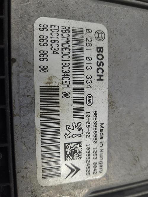 Image Calculateur moteur - CITROEN C4 PICASSO 1