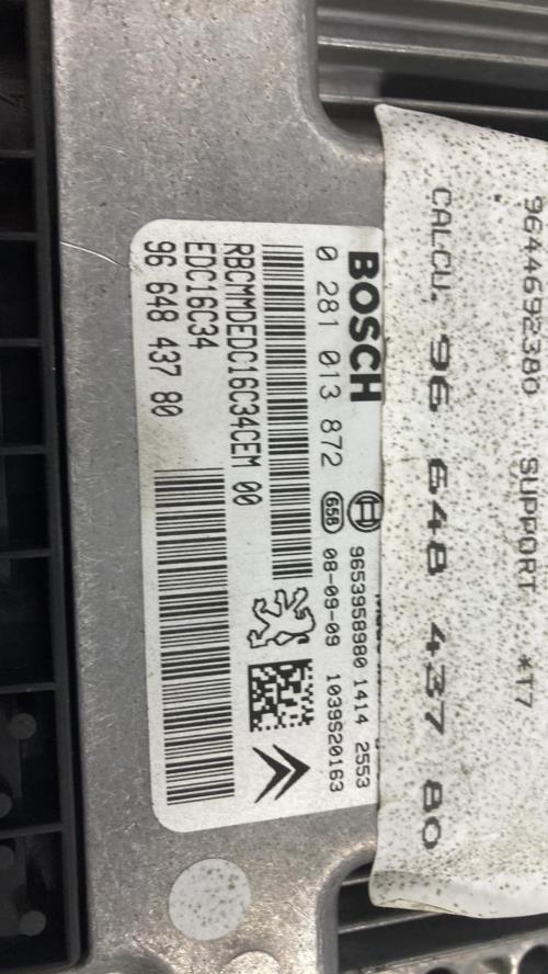 Image Calculateur moteur - PEUGEOT 308 1