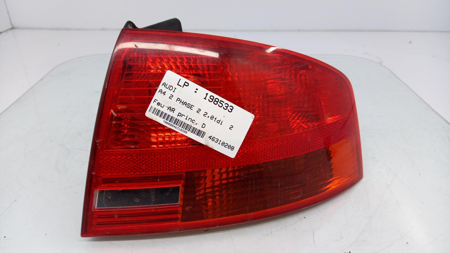 Fanale posteriore principale destro (luci) AUDI A4 2 PHASE 2 Diésel - 1