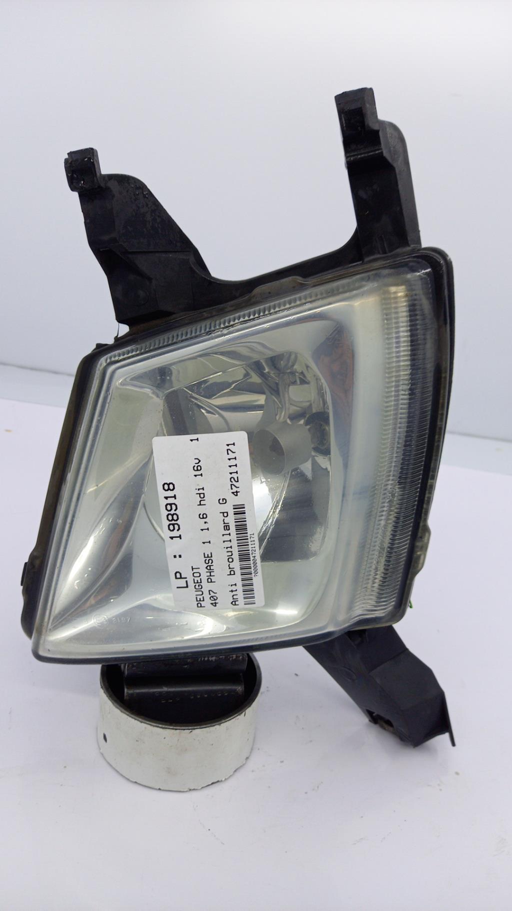 Fendinebbia sinistro (luce) PEUGEOT 407 PHASE 1  - 1