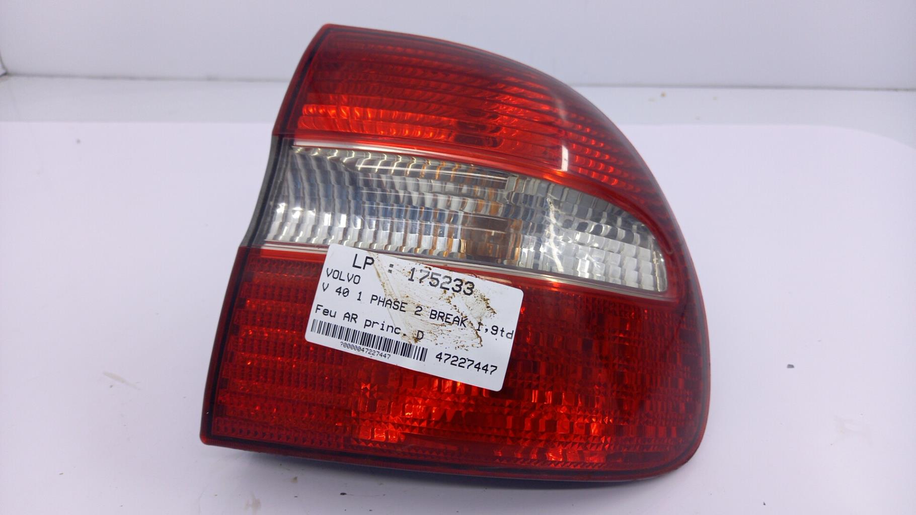 Fanale posteriore principale destro (luci) VOLVO V 40 1 PHASE 2 BREAK Diésel - 1