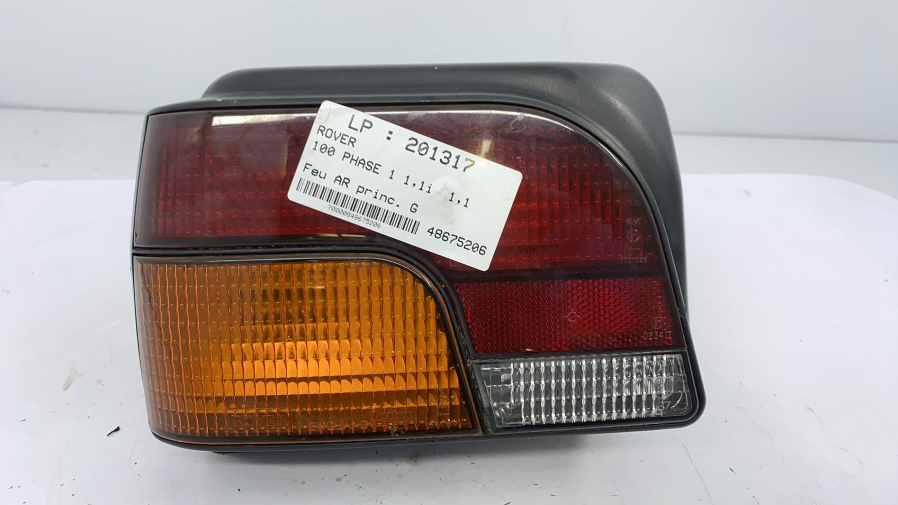 Fanale posteriore principale sinistro (luci) ROVER 100 PHASE 1 Gasolina - 1