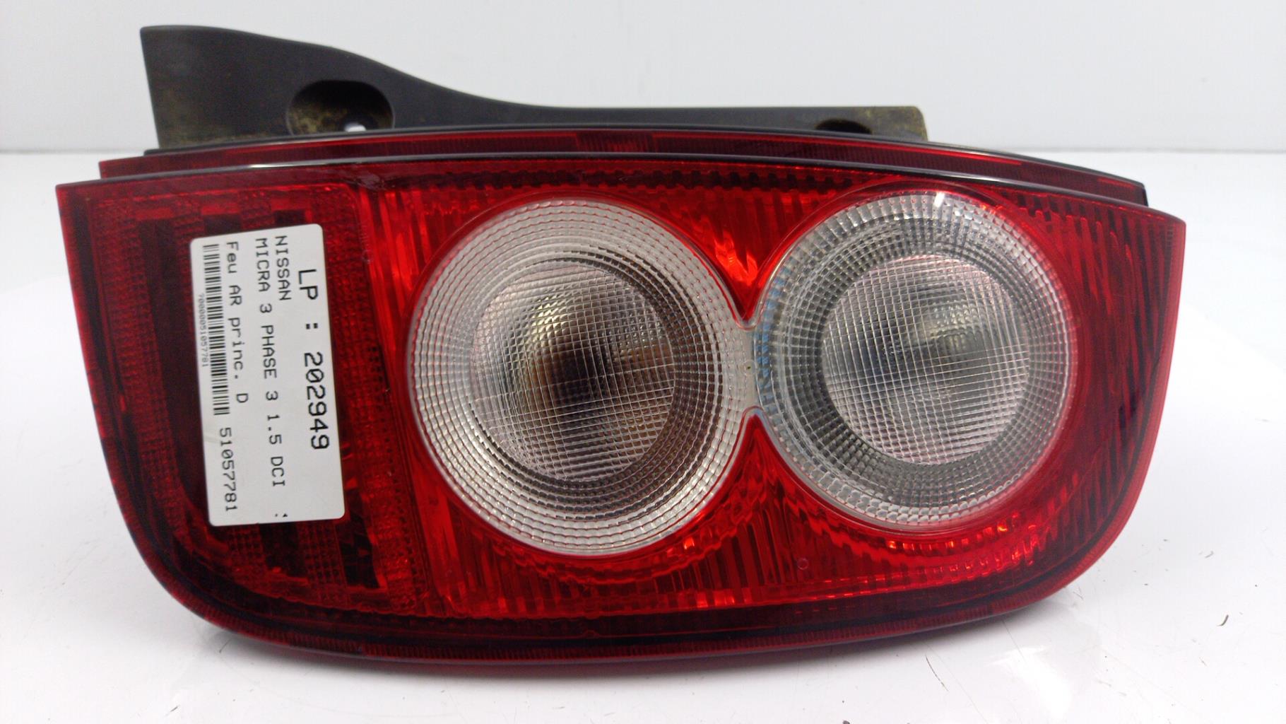 Fanale posteriore principale destro (luci) NISSAN MICRA 3 PHASE 3 Diésel - 1