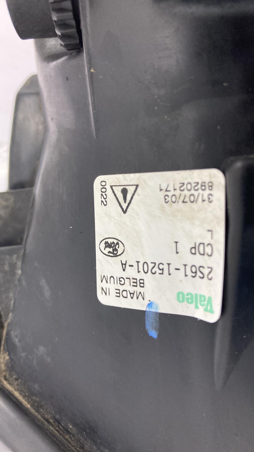 Fendinebbia sinistro (luce) FORD FIESTA 5 PHASE 1 Gasolina - 1