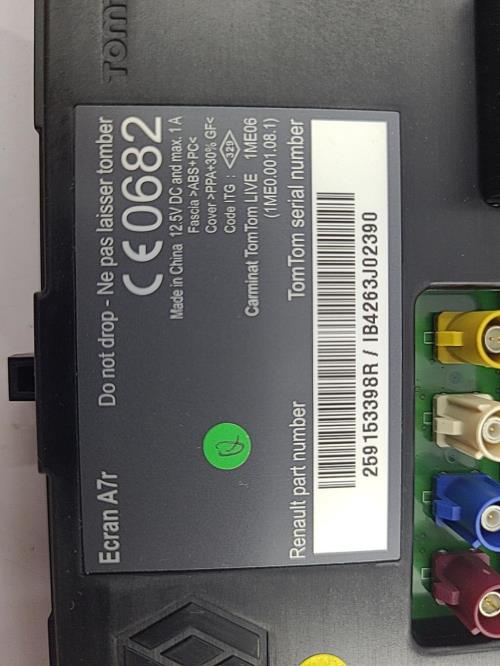 Image Ecran GPS - RENAULT GRAND SCENIC 3