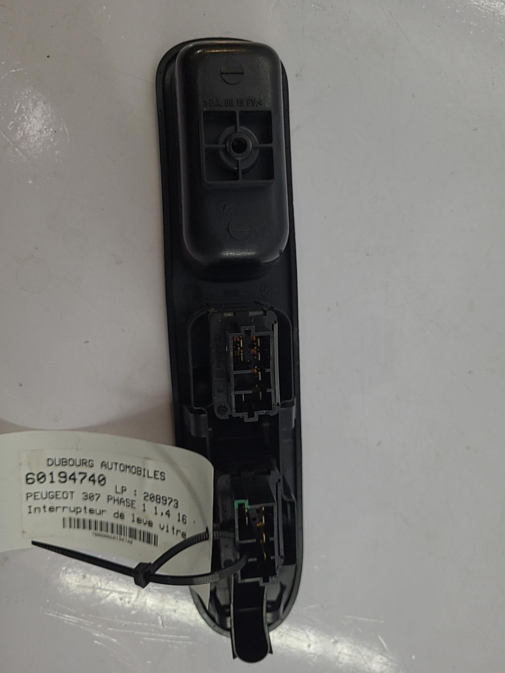 Interruttore alzacristalli PEUGEOT 307 PHASE 1 Gasolina - 1