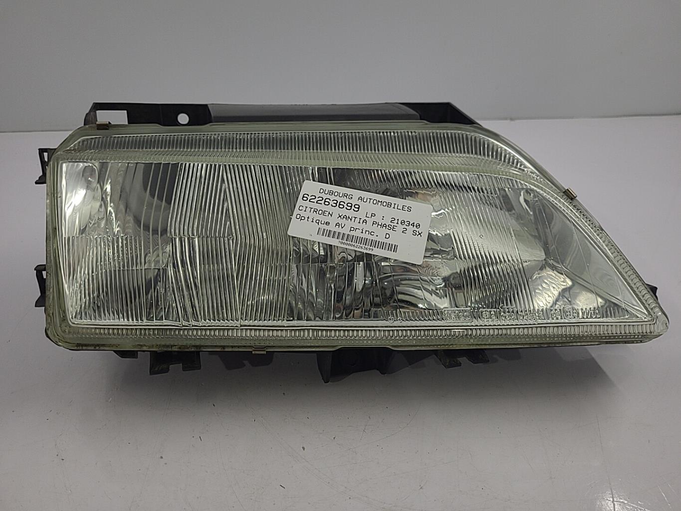 Gruppo ottico anteriore principale destro (luci)(faro) CITROEN XANTIA PHASE 2 Gasolina - 1