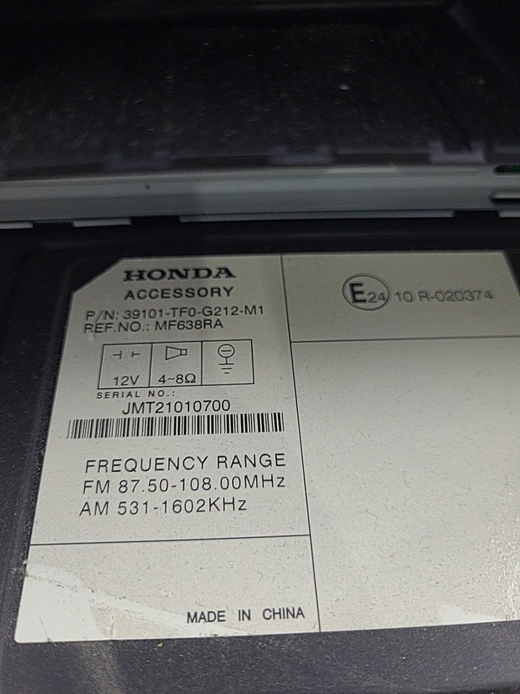Autoradio originale HONDA JAZZ 3 Gasolina - 1